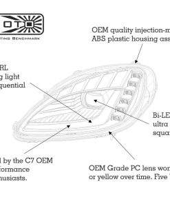 26992.Chevrolet Corvette 0513 XB LED Headlights.110