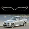bmw 5 series e60 e61 new headlight lens plastic cover
