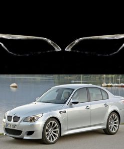 bmw 5 series e60 e61 new headlight lens plastic cover