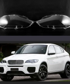 BMW X6 Series (2008-2014) E71 New Headlight Lens Plastic Cover Also fits E70 X5M