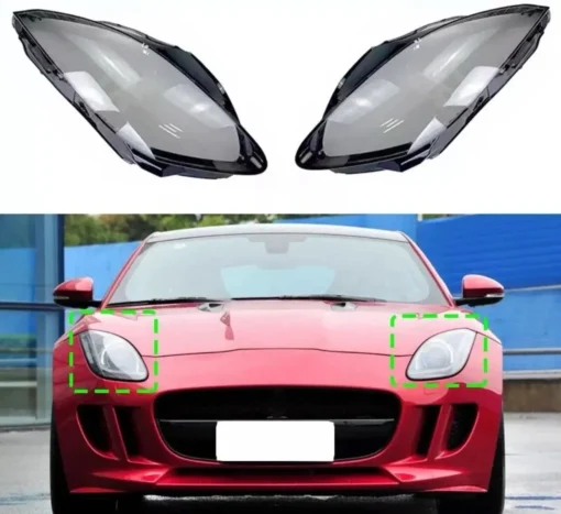 Jaguar F-Type Type R 2014-2020 Headlight Lens Housing Pair - BavGruppe ...