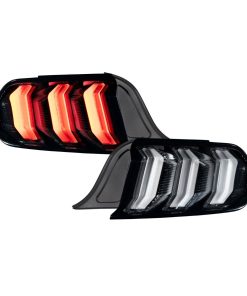 fl0006 ford mustang taillight clear pair on 2