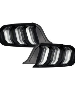 fl0007 ford mustang taillight smoked pair off