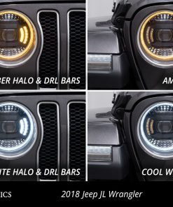 2018 jeep jl wrangler max headlight drl modes collage b 1