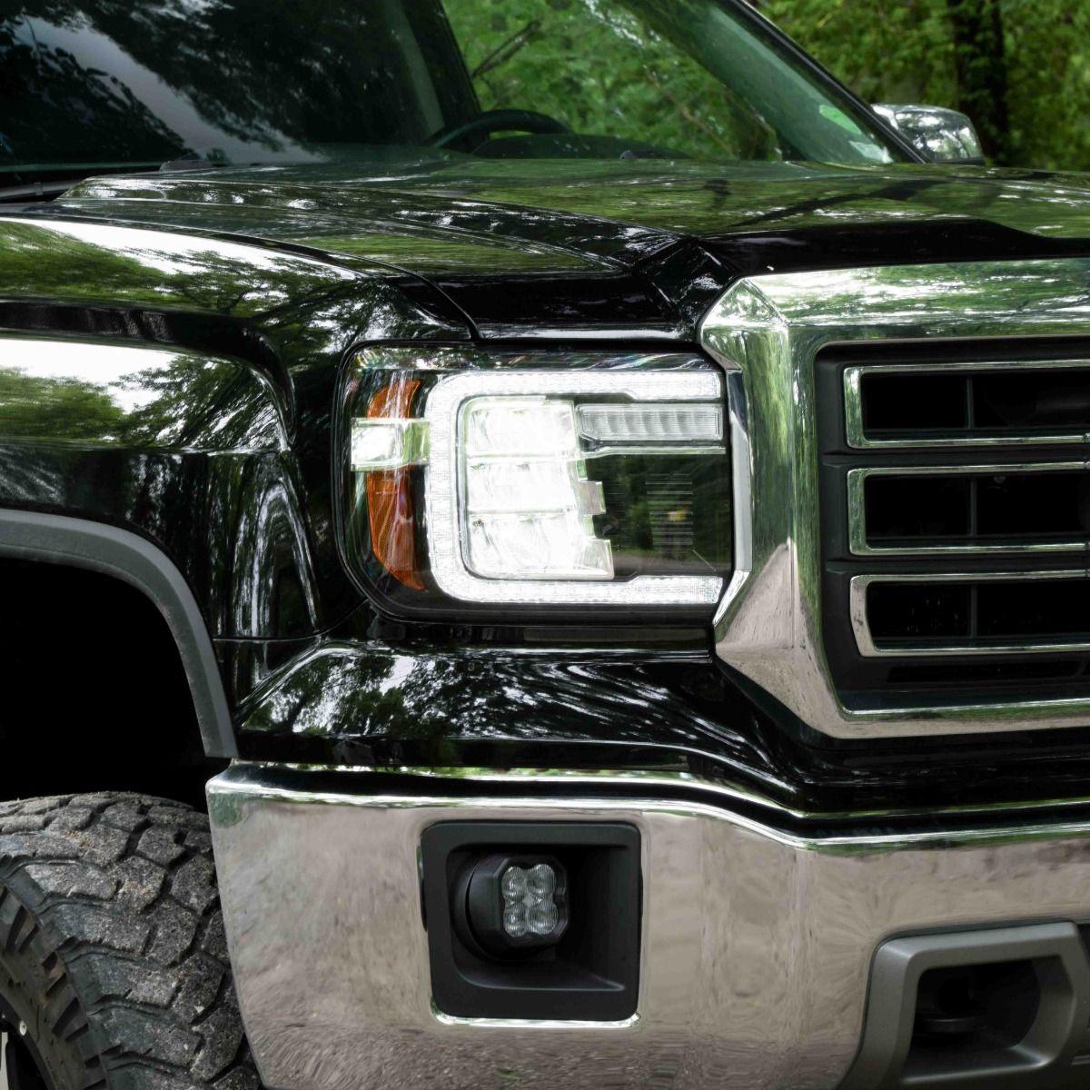 2015 gmc sierra form headlamp reflector creative passenger highbeam