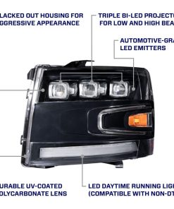 chevrolet silverado projector headlight amazon infographic 3