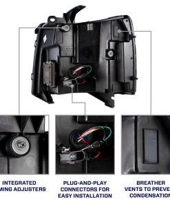 chevrolet silverado reflector headlight amazon infographic 4