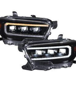 fl0001 toyota tacoma projector headlight pair on