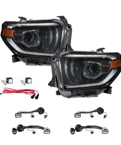 fl0003 toyota tundra headlight projector pair off