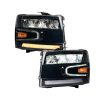 fl0004 chevrolet silverado headlight reflector pair on