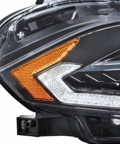 fl0009 ford mustang headlight detail
