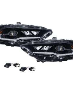 fl0009 ford mustang headlight pair off