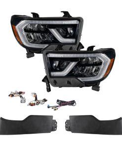 fl0010 toyota tundra sequoia headlight reflector pair off 1 1