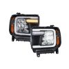 fl0011 gmc sierra headlight pair on 1