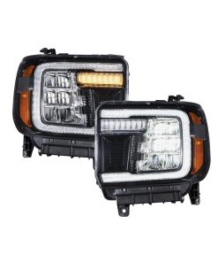fl0011 gmc sierra headlight pair on 1 1