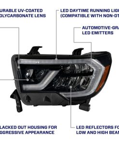 toyota tundra sequoia reflector headlight amazon infographic 3