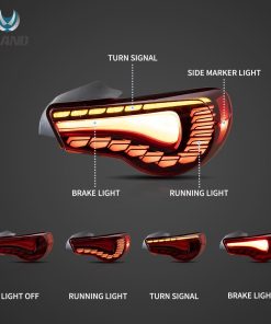 VLAND TAILLIGHTS FOR TOYOTA 86 YAB 86 0287B 3