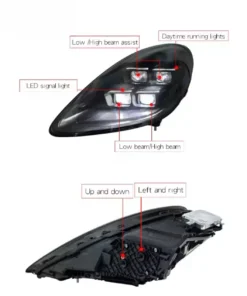 Porsche Boxter Cayman 982 718 Matrix Headlight