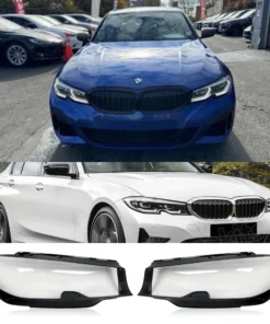 BMW 3 Series M340i 330e 318i 330i G20 G21 Headlight Lens Cover