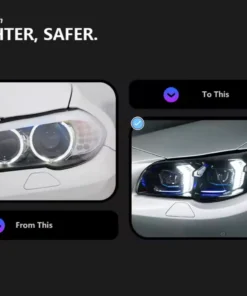 BMW 3 Series E92 335i 335is 328i Snake Eye Headlights