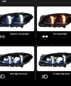 BMW 3 Series E92 335i 335is 328i Snake Eye Headlights