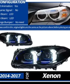 BMW 3 Series E92 335i 335is 328i Snake Eye Headlights