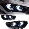 BMW F10 5 Series M5 535i 528i 5501 Snake Eye Headlights