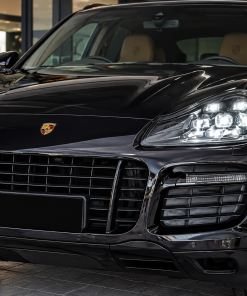 Porsche Cayenne 957 Matrix Style Dual Color LED Headlights | 2007–2010