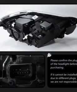 BMW F10 5 Series M5 535i 528i 5501 Snake Eye Headlights