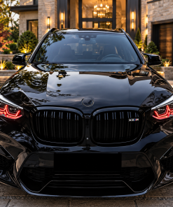 BMW X3 X4 custom DRL LED lighting example 2