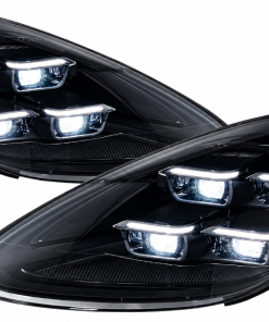 Porsche Cayenne 958 Matrix-style LED headlight upgrade